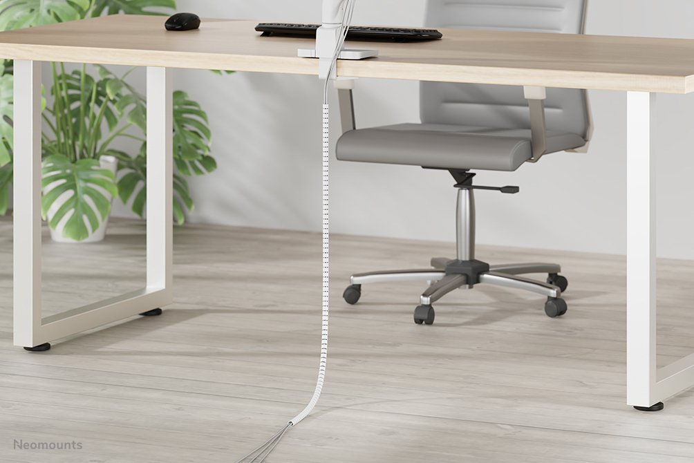 EAN 8721246340171 - Neomounts ADS06-140WH organizador de cables Escritorio Pasacables Blanco 1 pieza(s) imagen 8