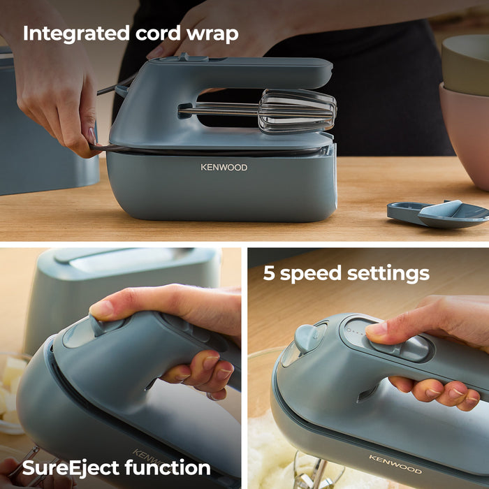 EAN 5011423008516 - Kenwood HMP40.000GY Batidora de mano 350 W Azul imagen 10