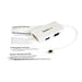 EAN 0065030857093 - StarTech.com MDP2VGDVHDW adaptador de cable de vídeo 0,15 m DVI-D + VGA (D-Sub) + HDMI imagen 6