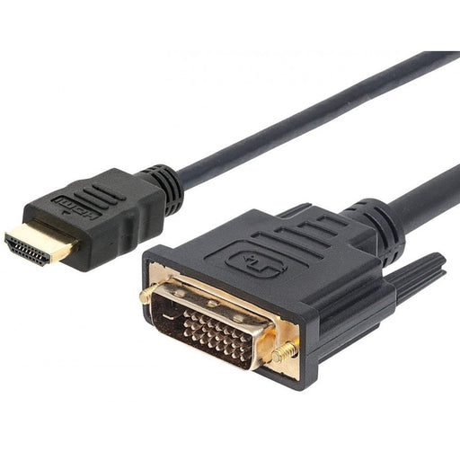 EAN 8057685304635 - Techly 5.0m HDMI - DVI-D M/M 5 m Negro imagen 1