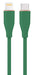 EAN 8716309132107 - Gembird CC-USB2S-CM8PM-1.5M-G cable de conector Lightning 1,5 m Verde imagen 1