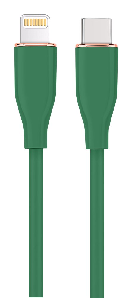EAN 8716309132107 - Gembird CC-USB2S-CM8PM-1.5M-G cable de conector Lightning 1,5 m Verde imagen 1