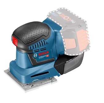 EAN 3165140813280 - Bosch GSS 18V-10 Professional Lijadora rotorbital 22000 OPM Negro, Azul, Rojo imagen 1