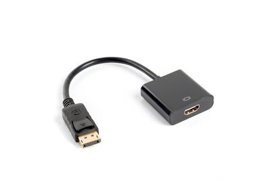 EAN 5901969408720 - Lanberg AD-0009-BK adaptador de cable de vídeo 0,1 m DisplayPort HDMI tipo A (Estándar) Negro imagen 1