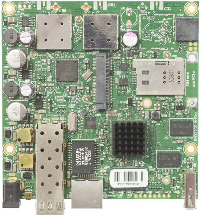 EAN 4752224001009 - Mikrotik RB922UAGS-5HPacD Placa base imagen 1