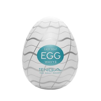 EAN 4560220556481 - Tenga Egg Wavy II Huevo masturbador Elastómero termoplástico (TPE) imagen 1
