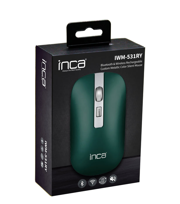 EAN 8681949012273 - Inca IWM-531RY ratón Oficina mano derecha Bluetooth Óptico 1600 DPI imagen 5