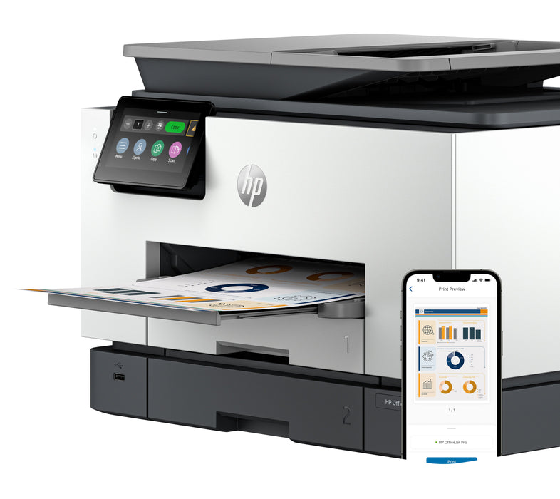 EAN 0197029469359 - HP OfficeJet Pro 9130b AiO Printer Inyección de tinta térmica A4 4800 x 1200 DPI 25 ppm Wifi imagen 9
