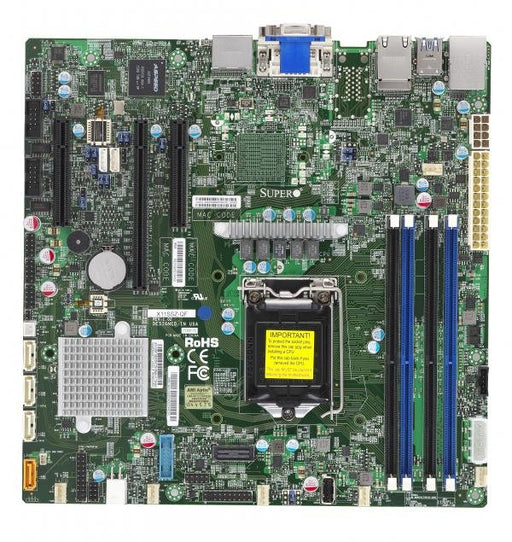 EAN 0672042195114 - Supermicro X11SSZ-QF Intel® Q170 LGA 1151 (Zócalo H4) micro ATX imagen 1