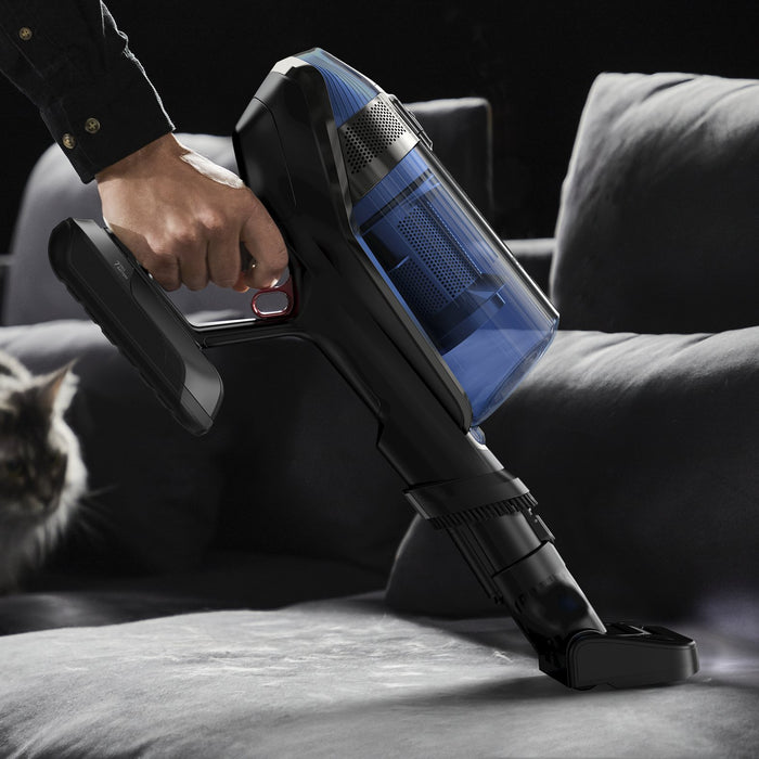 EAN 3221616048614 - Rowenta RH98C0 Aspiradora escoba 2 en 1 Batería Seca y húmeda Sin bolsa 0,9 L 320 W Azul, Gris imagen 6