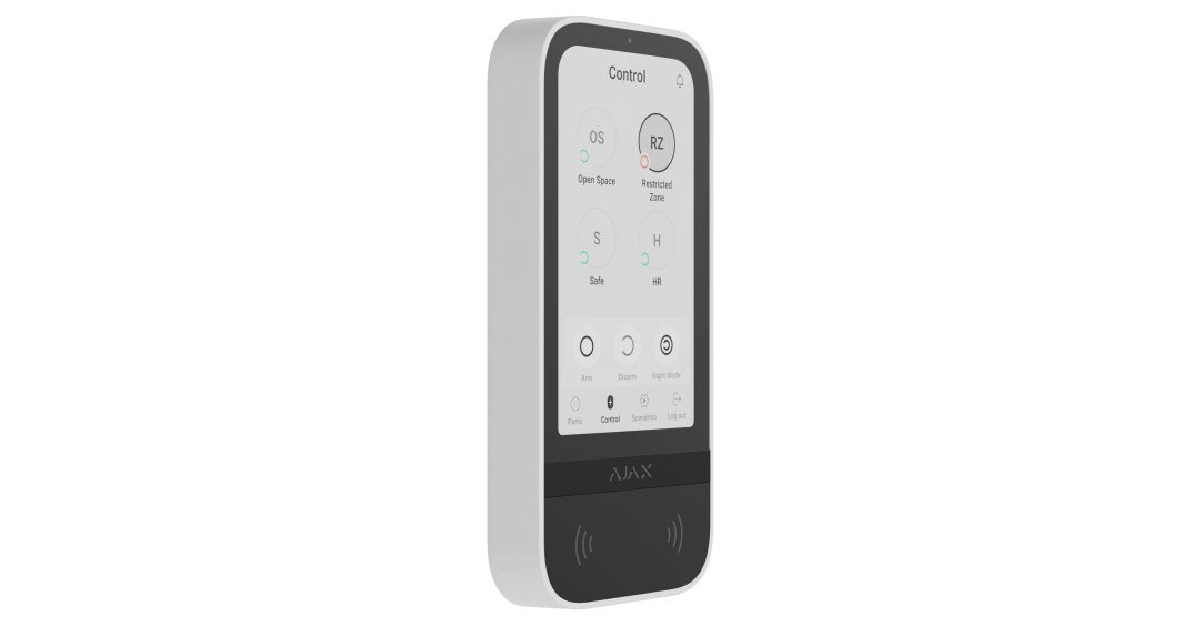 EAN 4823114039737 - Ajax KeyPad TouchScreen Teclado RF Blanco imagen 1