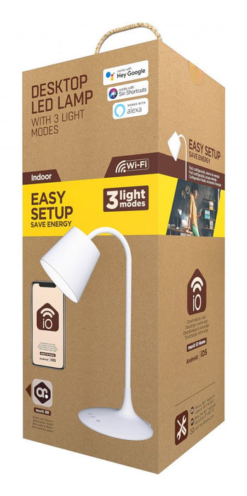 EAN 8426801166486 - Muvit MIOLAMP004 lámpara de mesa 6 W LED G Blanco imagen 2