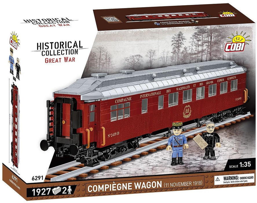 EAN 5902251062910 - COBI Compiègne Wagon (11 November 1918) imagen 13