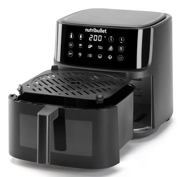 EAN 8006447003811 - NutriBullet CrispLite Vision Sencillo 8 L Independiente 2000 W Freidora de aire caliente Negro imagen 2