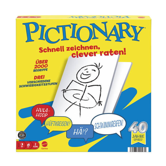 EAN 0194735290932 - Games Pictionary 30 min Juego de mesa Dibujo imagen 1