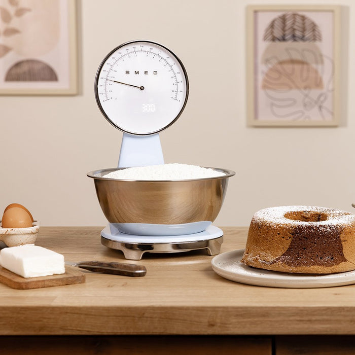 EAN 8017709344511 - Smeg KSF01PBWW báscula de cocina Azul, Cromo Encimera Báscula electrónica de cocina imagen 6