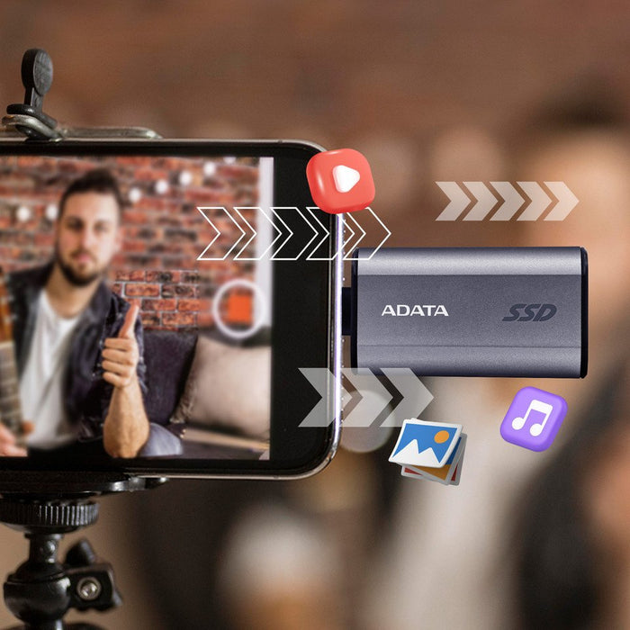 EAN 4711085948298 - ADATA SC750 500 GB USB Tipo C 3.2 Gen 2 (3.1 Gen 2) Gris imagen 7