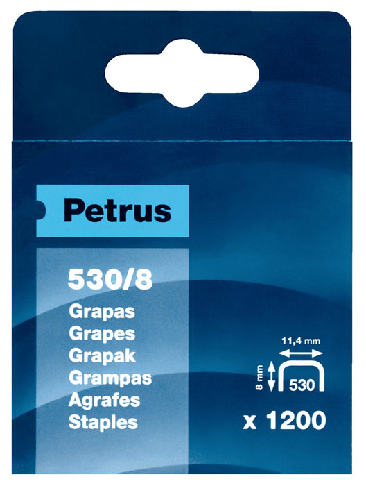 EAN 8411772775140 - Petrus 77514 grapa Paquete de grapas 1200 grapas imagen 1