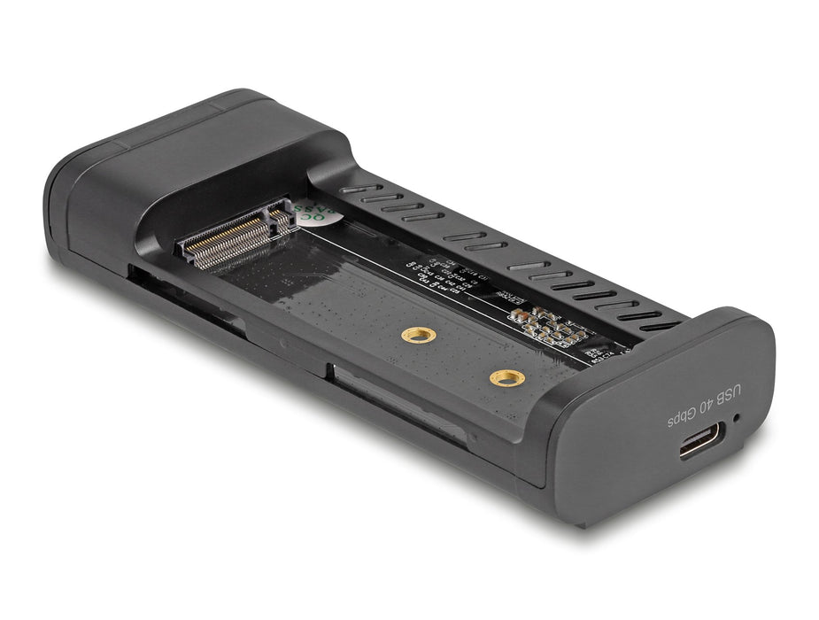 EAN 4043619420292 - DeLOCK 42029 caja para disco duro externo Caja externa para unidad de estado sólido (SSD) Negro, Gris imagen 3