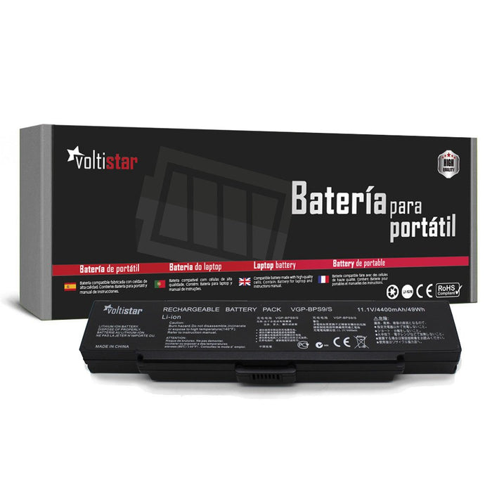 EAN 8435597404412 - VOLTISTAR BATSONBPS9 refacción para laptop Batería imagen 1