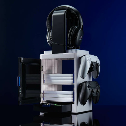 EAN 5056280438687 - Numskull Games PS5 Inspired Gaming Locker Torre de juegos y soporte de carga imagen 2