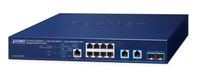 EAN 4711605287371 - PLANET Layer 3 8-Port 2.5GBASE-T + Gestionado L3 10G Ethernet (100/1000/10000) 1U Azul imagen 1