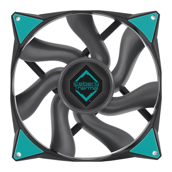 EAN 1230000071178 - Iceberg Thermal IceGALE Xtra Carcasa del ordenador Ventilador 14 cm Negro 1 pieza(s) imagen 1