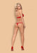 EAN 5901688216675 - Obsessive 838-SET-3 S/M conjunto de ropa interior y bodi Conjunto de lencería Rojo Poliamida imagen 4