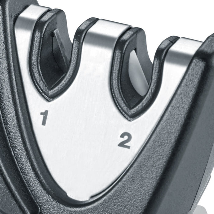 EAN 4001627021863 - Graef Piccolo Afilador de cuchillos de discos Negro, Gris imagen 2