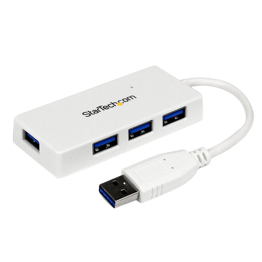 EAN 0065030850957 - StarTech.com ST4300MINU3W hub de interfaz USB 3.2 Gen 1 (3.1 Gen 1) Type-A 5000 Mbit/s imagen 1