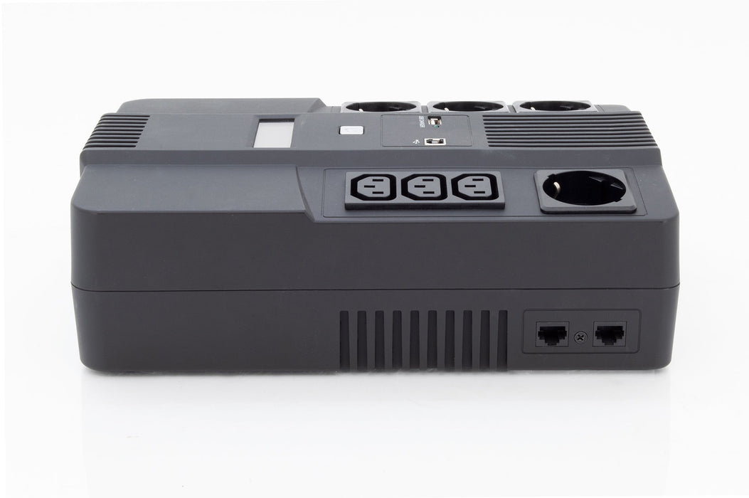 EAN 4016032456582 - Digitus DN-170111 sistema de alimentación ininterrumpida (UPS) Línea interactiva 0,8 kVA 7 salidas AC imagen 5