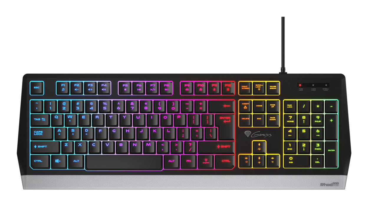 EAN 5901969425000 - GENESIS RHOD 300 RGB teclado Juego USB Negro imagen 1