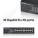 EAN 4718937614066 - Zyxel GS1100-16 No administrado Gigabit Ethernet (10/100/1000) imagen 8