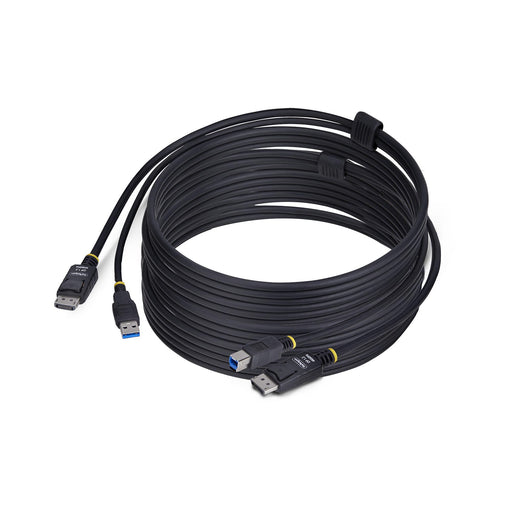 EAN 0065030912839 - StarTech.com DU12210-KVM-CABLE cable para video, teclado y ratón (kvm) Negro 3,1 m imagen 1