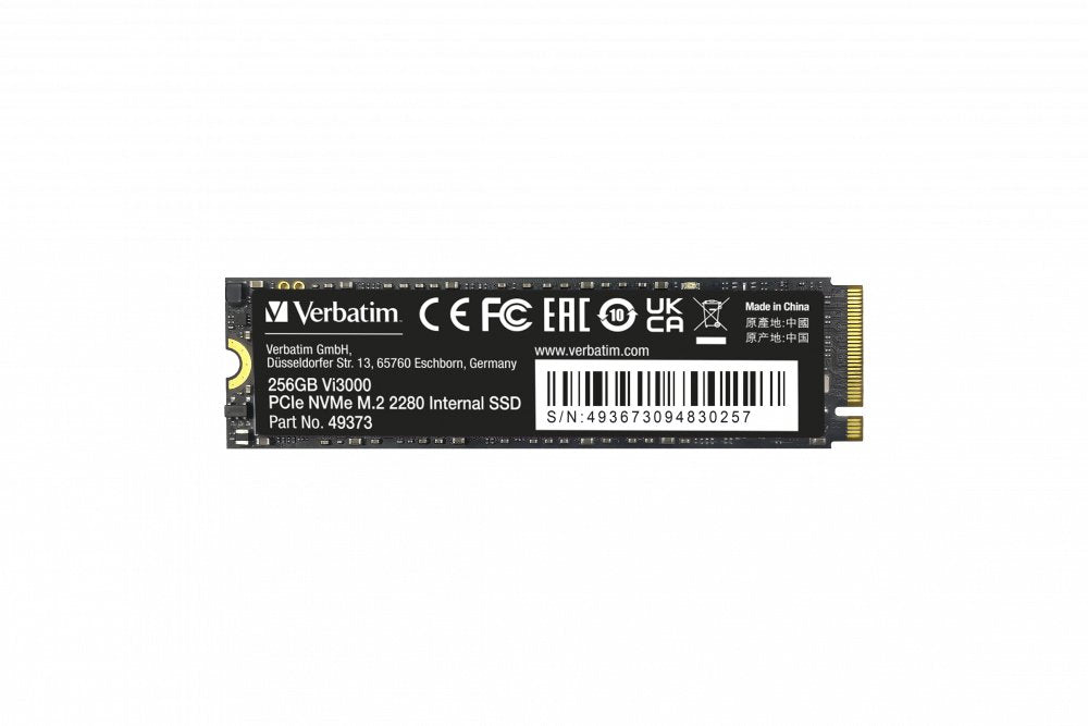 EAN 0023942493730 - Verbatim Vi3000 256 GB M.2 PCI Express 3.0 NVMe imagen 4