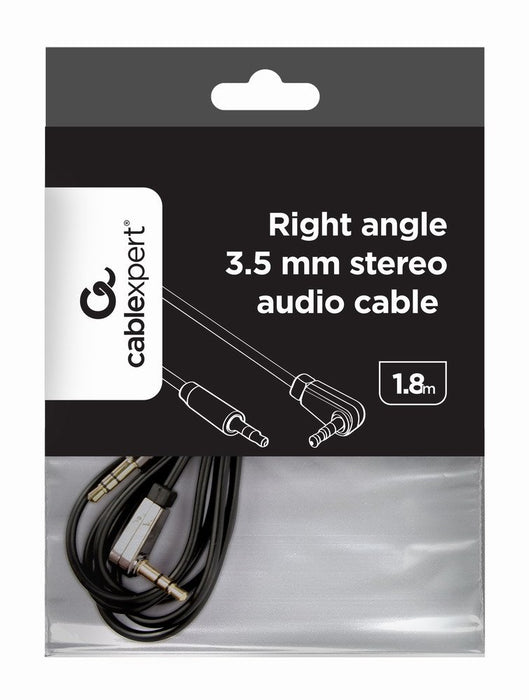 EAN 8716309097758 - Gembird CCAP-444L-6 cable de audio 1,8 m 3,5mm Negro imagen 1