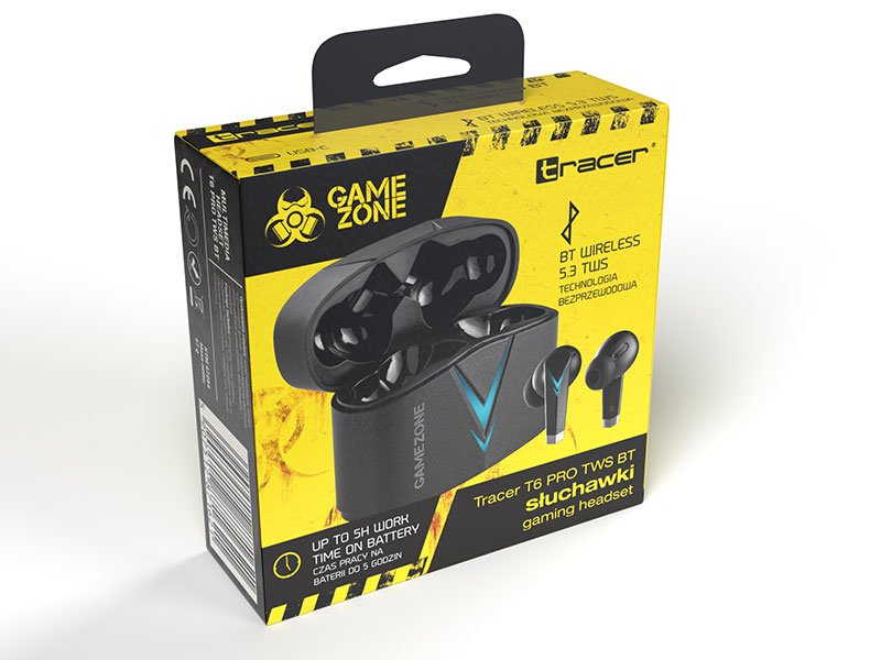 EAN 5907512871621 - Tracer GAMEZONE T6 PRO TWS Auriculares True Wireless Stereo (TWS) Dentro de oído Juego USB Tipo C Bluetoo imagen 8