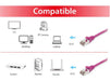 EAN 4015867162897 - Equip 605555 cable de red Púrpura 1 m Cat6 S/FTP (S-STP) imagen 3