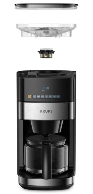 EAN 3045380018037 - Krups Aroma Partner KM8328 Totalmente automática Cafetera de filtro 1,25 L imagen 4