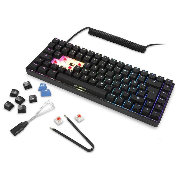 EAN 4044951039135 - Sharkoon SKILLER SGK50 S3 teclado Juego USB QWERTZ Alemán Negro imagen 8
