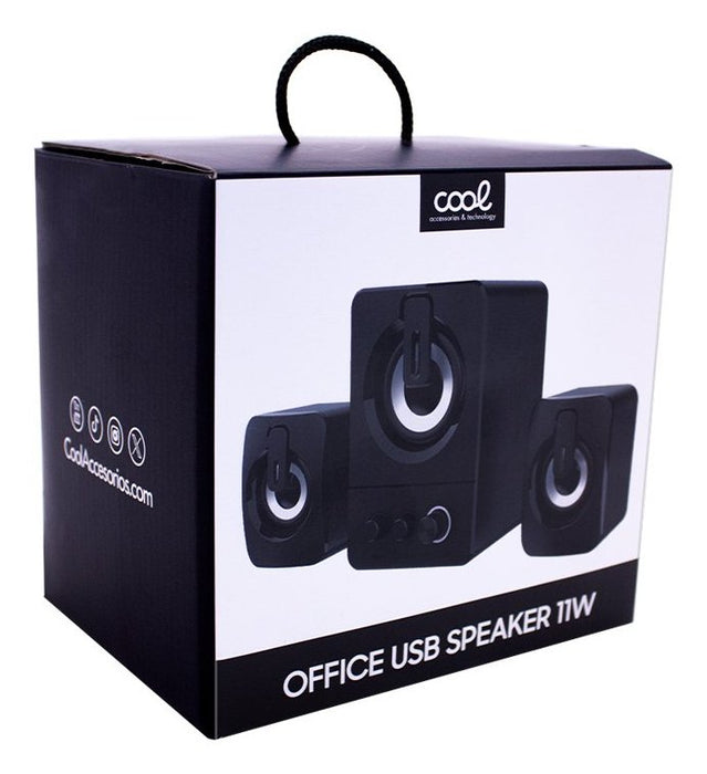 EAN 8434847070933 - COOL Accesorios 8434847070933 conjunto de altavoces 11 W PC/ordenador portátil Negro 2.1 canales 6 W imagen 7