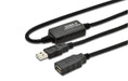 EAN 5711045974687 - Microconnect USB2.0AAF10A cable USB USB 2.0 10 m USB A Negro imagen 1