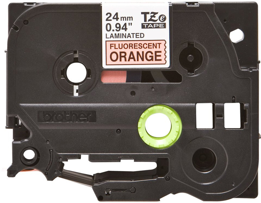 EAN 4977766692465 - Brother TZE-B51 cinta para impresora de etiquetas Negro sobre naranja fluorescente imagen 2
