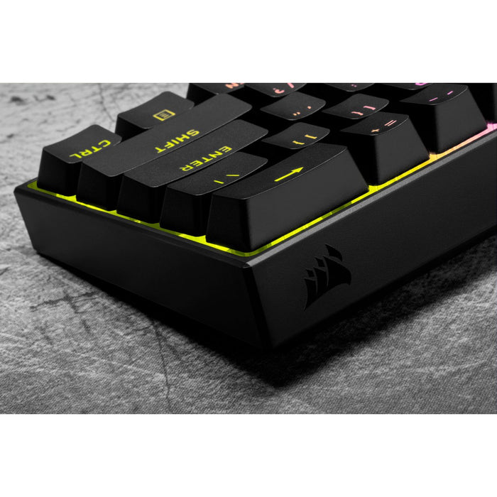 EAN 840006635758 - Corsair K65 RGB MINI 60% teclado Juego USB Alemán Negro imagen 18