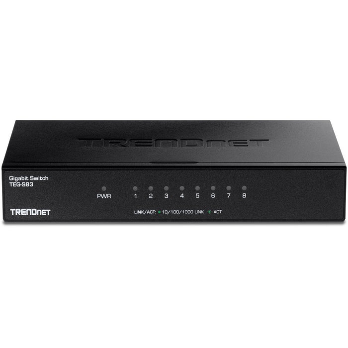 EAN 0710931140798 - Trendnet TEG-S83 switch imagen 2