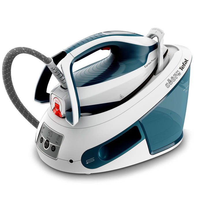 EAN 3121040086216 - Tefal Express Power SV8111 1,8 L Durilium AirGlide Autoclean soleplate Azul, Blanco imagen 3