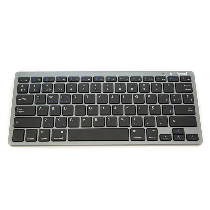 EAN 8435364316917 - iggual IGG316917 teclado QWERTY Negro, Gris imagen 1