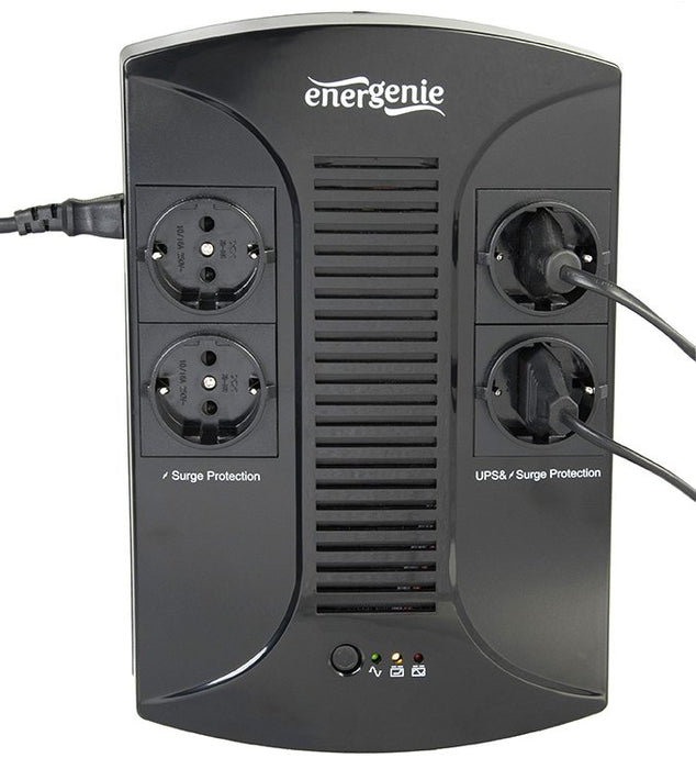 EAN 8716309076081 - EnerGenie EG-UPS-001 sistema de alimentación ininterrumpida (UPS) Línea interactiva 0,65 kVA 390 W 4 sali imagen 3