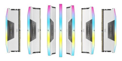EAN 0840006679677 - Corsair Vengeance RGB CMH64GX5M2B5600C40W módulo de memoria 64 GB 2 x 32 GB DDR5 imagen 3