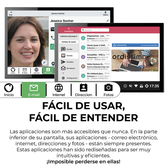 EAN 3760179061659 - ORDISSIMO ART0418 tablet 4G 64 GB 25,6 cm (10.1") 4 GB Wi-Fi 5 (802.11ac) Android 10 Negro imagen 5